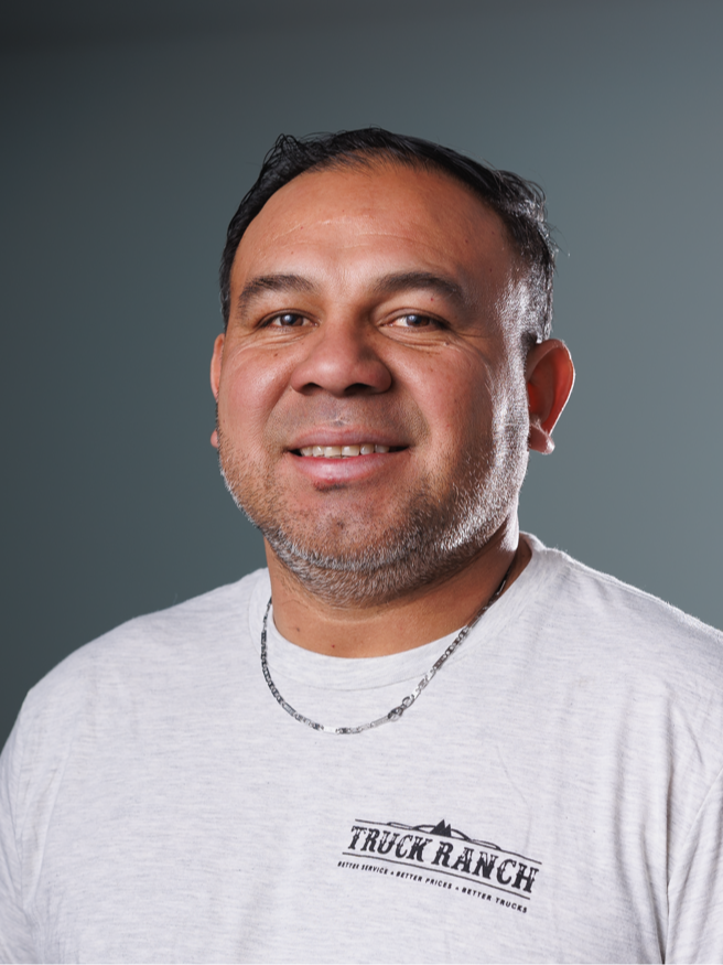 Service Technician Walter Velandria in Truck Ranch Garage at Truck Ranch